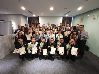 Training course that organized by company.