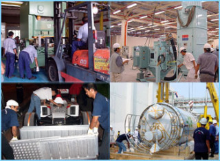 Project Cargo - provides services such as plant installation, exhibition cargo and heavy machinery