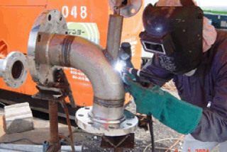 Sankyu provides consistent high quality of finished welded piping.
